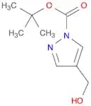 1H-Pyrazole-1-carboxylic acid, 4-(hydroxymethyl)-, 1,1-dimethylethyl ester