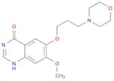 4(3H)-Quinazolinone, 7-methoxy-6-[3-(4-morpholinyl)propoxy]-