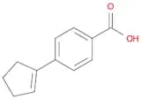 4-(Cyclopent-1-en-1-yl)benzoic acid