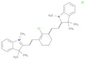 3H-Indolium, 2-[2-[2-chloro-3-[2-(1,3-dihydro-1,3,3-trimethyl-2H-indol-2-ylidene)ethylidene]-1-cyc…