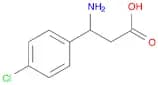 Benzenepropanoic acid, β-amino-4-chloro-