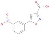 5-(3-Nitrophenyl)-3-isoxazolecarboxylic acid