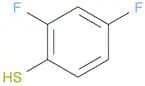Benzenethiol, 2,4-difluoro-