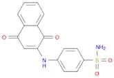 Benzenesulfonamide, 4-[(1,4-dihydro-1,4-dioxo-2-naphthalenyl)amino]-