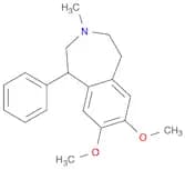 1H-3-Benzazepine, 2,3,4,5-tetrahydro-7,8-dimethoxy-3-methyl-1-phenyl-