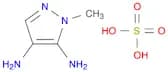 1H-Pyrazole-4,5-diamine, 1-methyl-, sulfate (1:1)