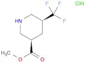 cis-Methyl 5-(trifluoromethyl)piperidine-3-carboxylate hydrochloride
