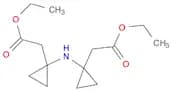 Ethyl 2-(1-([1-(2-ethoxy-2-oxoethyl)cyclopropyl]amino)cyclopropyl)acetate