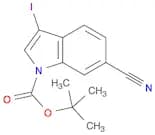 1H-Indole-1-carboxylic acid, 6-cyano-3-iodo-, 1,1-dimethylethyl ester