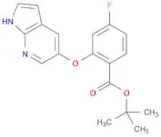 tert-Butyl 4-fluoro-2-(1h-pyrrolo[2,3-b]pyridin-5-yloxy)benzoate