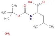 L-Leucine, N-[(1,1-dimethylethoxy)carbonyl]-, hydrate (1:1)