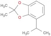 1,3-Benzodioxole, 2,2-dimethyl-4-(1-methylethyl)-