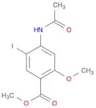 Benzoic acid, 4-(acetylamino)-5-iodo-2-methoxy-, methyl ester