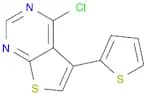 4-Chloro-5-(2-thienyl)thieno[2,3-d]pyrimidine
