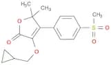 2(5H)-Furanone, 3-(cyclopropylmethoxy)-5,5-dimethyl-4-[4-(methylsulfonyl)phenyl]-