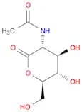 N-((3R,4R,5S,6R)-4,5-dihydroxy-6-(hydroxymethyl)-2-oxotetrahydro-2H-pyran-3-yl)acetamide
