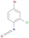4-Bromo-2-chloro-1-isocyanatobenzene