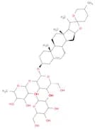 β-D-Glucopyranoside, (3β,25R)-spirost-5-en-3-yl O-6-deoxy-α-L-mannopyranosyl-(1→2)-O-[β-D-glucopyr…