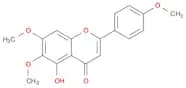 4H-1-Benzopyran-4-one, 5-hydroxy-6,7-dimethoxy-2-(4-methoxyphenyl)-