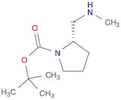 1-Pyrrolidinecarboxylic acid, 2-[(methylamino)methyl]-, 1,1-dimethylethyl ester, (2S)-