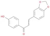 3-(Benzo[d][1,3]dioxol-5-yl)-1-(4-hydroxyphenyl)prop-2-en-1-one
