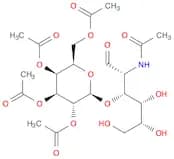 D-Glucose, 2-(acetylamino)-2-deoxy-3-O-(2,3,4,6-tetra-O-acetyl-β-D-galactopyranosyl)-