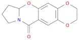 11H-1,4-Dioxino[2,3-g]pyrrolo[2,1-b][1,3]benzoxazin-11-one, 2,3,6a,7,8,9-hexahydro-