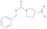 1,3-Pyrrolidinedicarboxylic acid, 1-(phenylmethyl) ester, (3R)-