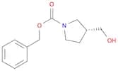 1-Pyrrolidinecarboxylic acid, 3-(hydroxymethyl)-, phenylmethyl ester, (3R)-