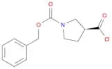 1,3-Pyrrolidinedicarboxylic acid, 1-(phenylmethyl) ester, (3S)-