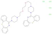 1,2-bis(2-(4-(Dibenzo[b,f][1,4]thiazepin-11-yl)piperazin-1-yl)ethoxy)ethane tetrahydrochloride
