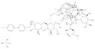 Vancomycin, 22-O-(3-amino-2,3,6-trideoxy-3-C-methyl-α-L-arabino-hexopyranosyl)-N3''-[(4'-chloro[1,…
