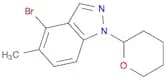 1H-Indazole, 4-bromo-5-methyl-1-(tetrahydro-2H-pyran-2-yl)-
