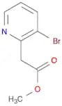 2-Pyridineacetic acid, 3-bromo-, methyl ester