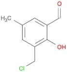 Benzaldehyde, 3-(chloromethyl)-2-hydroxy-5-methyl-