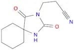 3-(2,4-Dioxo-1,3-diazaspiro[4.5]decan-3-yl)propanenitrile