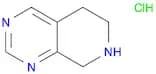Pyrido[3,4-d]pyrimidine, 5,6,7,8-tetrahydro-, hydrochloride (1:1)