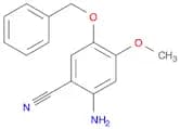 Benzonitrile, 2-amino-4-methoxy-5-(phenylmethoxy)-