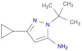 1H-PYRAZOL-5-AMINE, 3-CYCLOPROPYL-1-(1,1-DIMETHYLETHYL)-