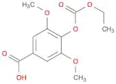 4-[(Ethoxycarbonyl)oxy]-3,5-dimethoxybenzoic acid