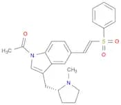 Ethanone, 1-[3-[[(2r)-1-methyl-2-pyrrolidinyl]methyl]-5-[(1e)-2-(phenylsulfonyl)ethenyl]-1h-indol-…