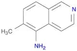 5-Isoquinolinamine, 6-methyl-