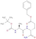 D-α-Glutamine, N-[(1,1-dimethylethoxy)carbonyl]-L-alanyl-, phenylmethyl ester