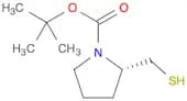 1-Pyrrolidinecarboxylic acid, 2-(mercaptomethyl)-, 1,1-dimethylethyl ester, (2S)-