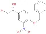 (R)-1-(4-(Benzyloxy)-3-nitrophenyl)-2-bromoethanol