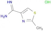 2-Methyl-1,3-thiazole-4-carboximidamide HCl
