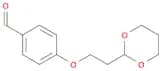 4-(2-(1,3-Dioxan-2-yl)ethoxy)benzaldehyde