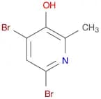3-Pyridinol, 4,6-dibromo-2-methyl-