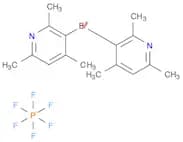 Bromine(1+), bis(2,4,6-trimethylpyridine)-, hexafluorophosphate(1-) (1:1)