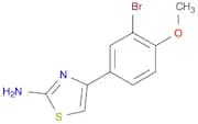 4-(3-bromo-4-methoxyphenyl)-1,3-thiazol-2-amine